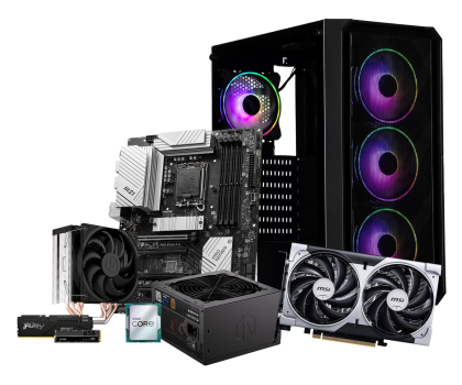 Desktop Polecany zestaw Core i5 12400/16GB/512GB/RTX 5060